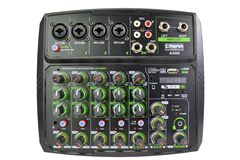 6 Channel Mixer with Bluetooth, USB  